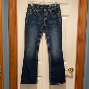 Miss Me bootcut jeans.